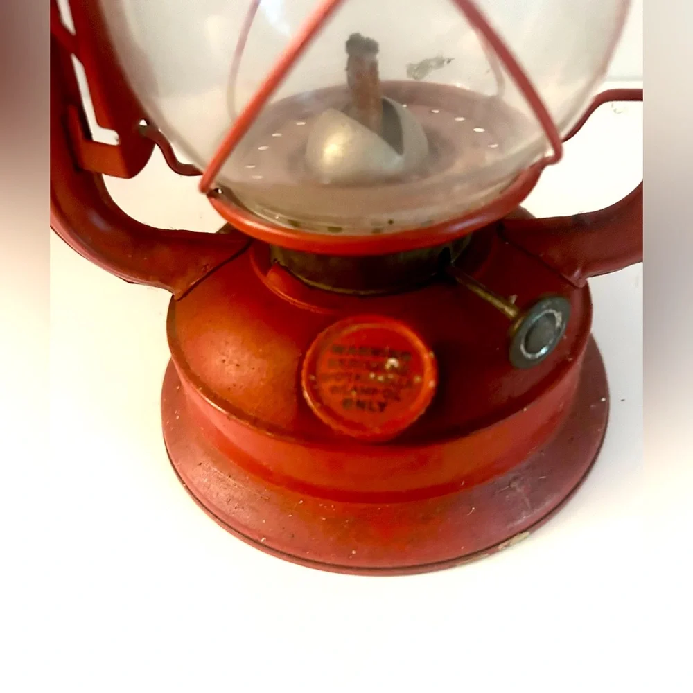 Vintage red metal